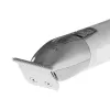 Aparador de barba Adler AD 2836S, bateria de lítio sem fios, 0,9–6 mm, 4 níveis de comprimento, lâminas de aço inoxidável, prateado