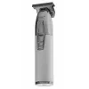 Aparador de barba Adler AD 2836S, bateria de lítio sem fios, 0,9–6 mm, 4 níveis de comprimento, lâminas de aço inoxidável, prateado