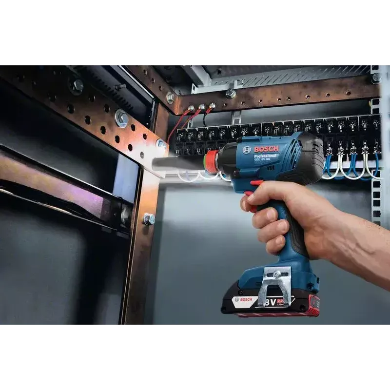 Bosch GDX 180-LI 3600 RPM preto, azul