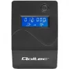 Qoltec Monolith 53979 UPS, line-interactive, 850 VA / 480 W, 2 tomadas Schuko, LCD, USB, RJ45
