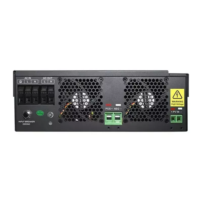 Qoltec 53886 inversor solar híbrido off-grid, 3,5 kW, 100 A MPPT, 24 V, onda sinusoidal pura