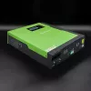 Qoltec 53886 inversor solar híbrido off-grid, 3,5 kW, 100 A MPPT, 24 V, onda sinusoidal pura