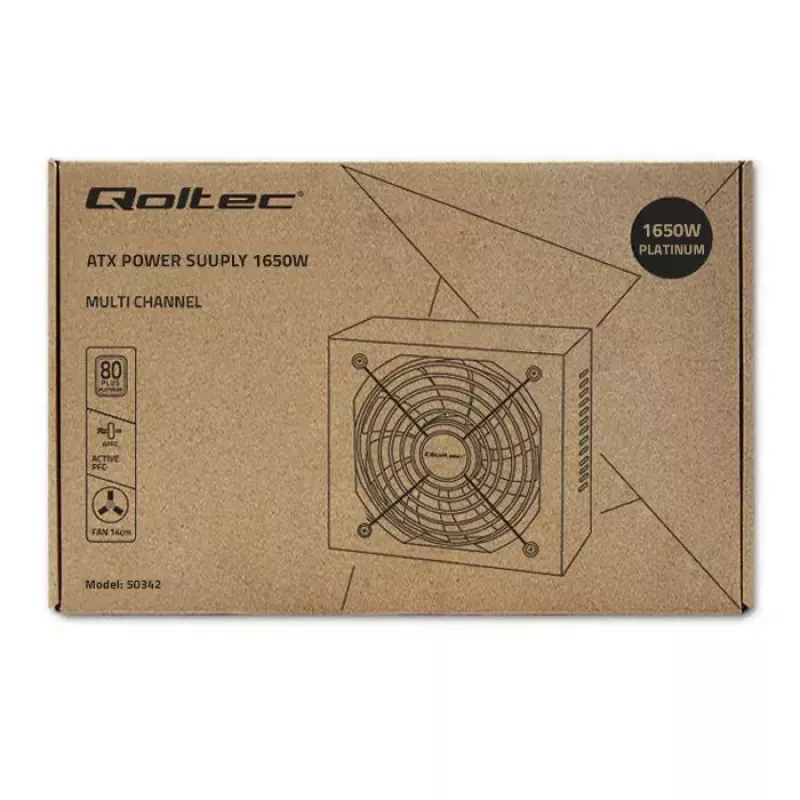 Fonte de alimentação Qoltec 50342 1650W