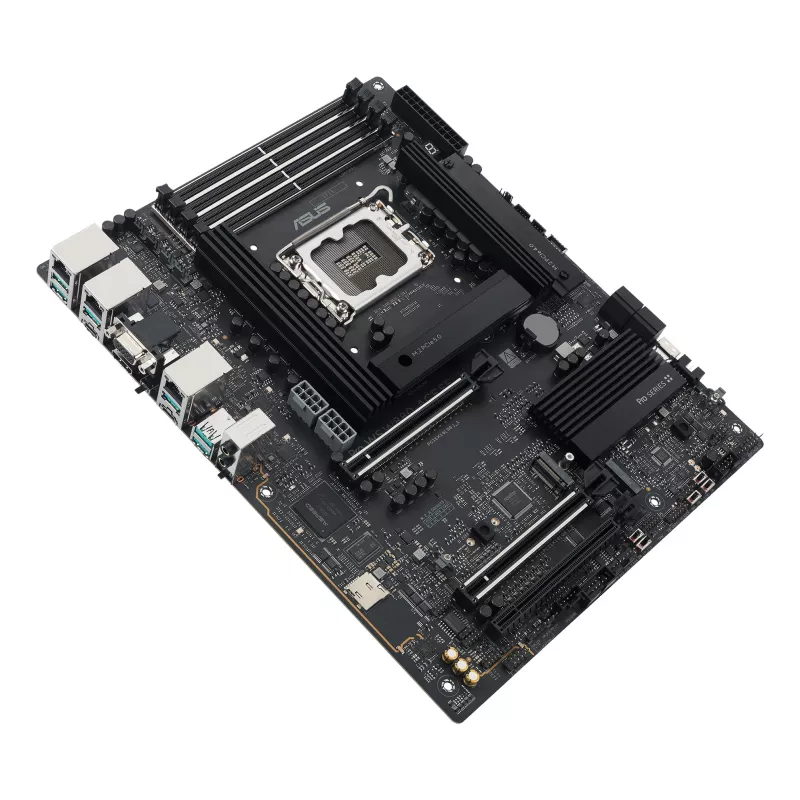 Placa-mãe ASUS PRO WS W880-ACE SE, Intel W880, LGA 1851, ATX, DDR5, 4 DIMM, máx. 256 GB, 2.5 Gb LAN