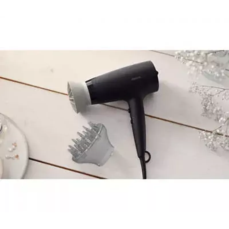 Philips BHD302/00 secador de cabelo, 1600 W, preto