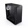 Caixa de PC MODECOM AMIRANI ARGB Midi Tower, preta, vidro temperado, 2x200mm frontais + 1x120mm traseira, USB-A 2x, USB-C 1x, suporta ATX/ITX, GPU até 35 cm