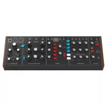 Sintetizador Behringer Model D Preto cor da caixa preto fonte de alimentação DC AC