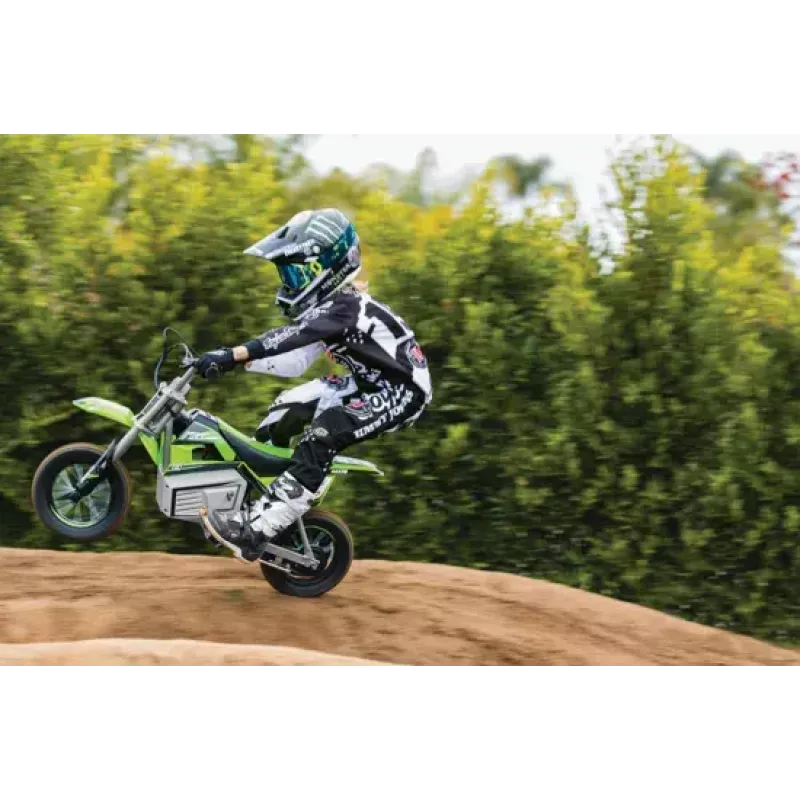 Trotinete elétrica Razor Dirt Rocket SX350 McGrath — 24V, 22 km/h, rodas de 12 polegadas, monossento, preto