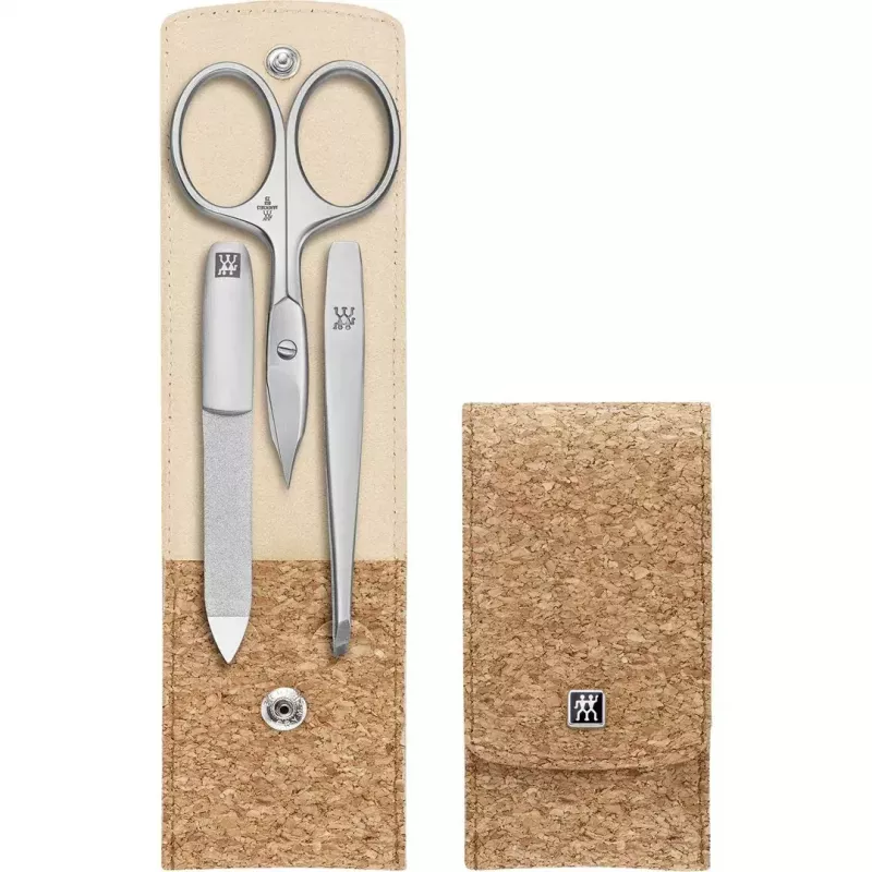 Conjunto de manicura ZWILLING Twinox 97690-006-3 estojo de cortiça 3 peças