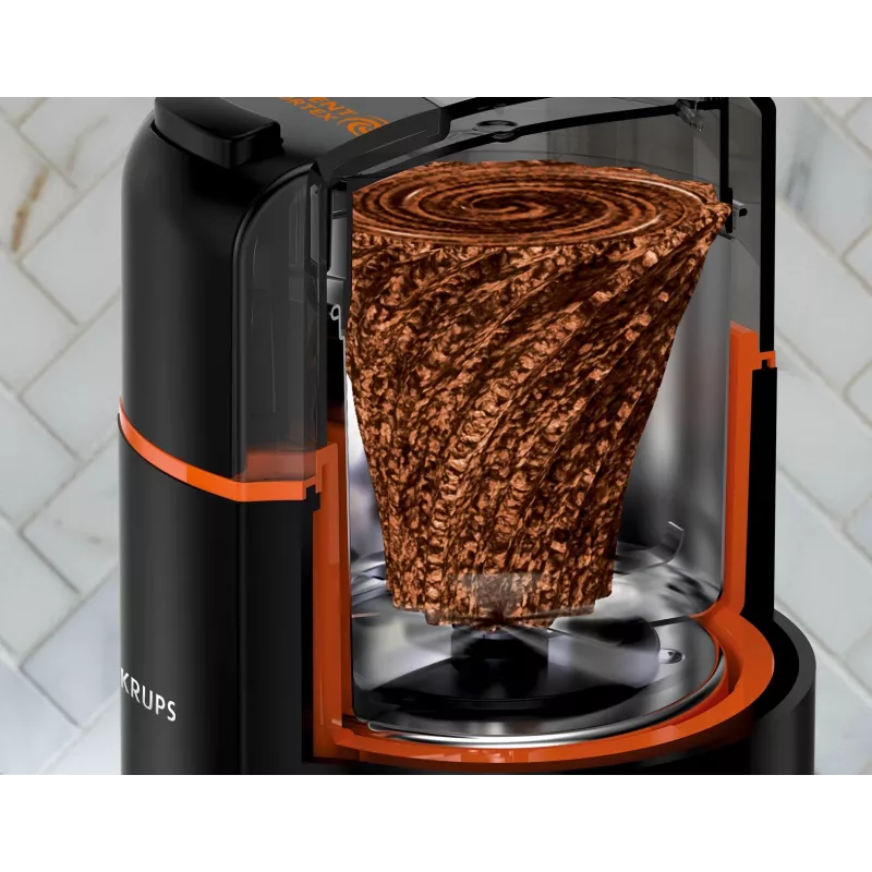 Moinho de lâminas Krups Silent Vortex GX3328 175 W preto 90 g de capacidade