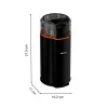 Moinho de lâminas Krups Silent Vortex GX3328 175 W preto 90 g de capacidade