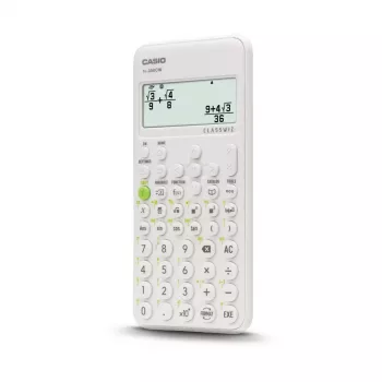 Calculadora científica CASIO ClassWiz FX-350EX Pocket — 16 dígitos, visor de 2 linhas, a pilhas, cinzento, formato de bolso