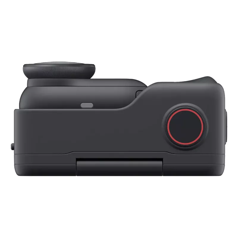 Insta360 GO Ultra Standard Bundle câmara de ação, 4K Ultra HD 3840x2880, sensor de 1/1,28 polegadas, 240 fps, Wi-Fi, Bluetooth 5.4, ecrã tátil rebatível de 2,5 polegadas, MicroSD, 52,9 g, preta