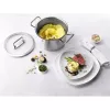 Panela redonda ZWILLING Pro 6,2 l prateada 24 cm