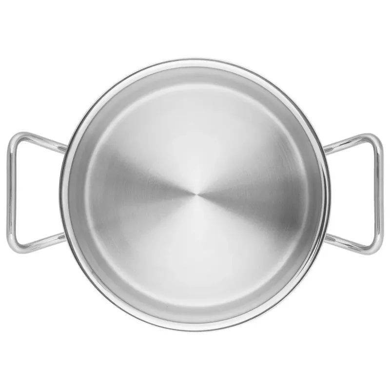 Panela redonda ZWILLING Pro 6,2 l prateada 24 cm