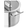 Panela redonda ZWILLING Pro 6,2 l prateada 24 cm