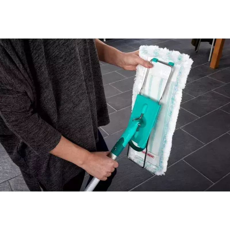 Leifheit 55045 Wet Microfiber – mopa plana com microfibras para limpeza do chão
