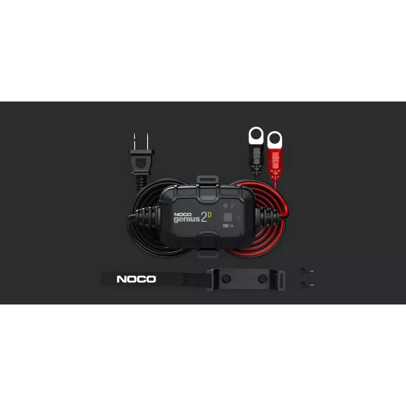 NOCO Genius GENIUS2DEU 2A carregador de bateria de montagem direta