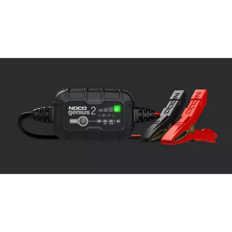Carregador de bateria NOCO GENIUS2EU 2A carregador inteligente design compacto
