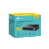Switch não gerido TP-LINK LS105P, 5 portas Fast Ethernet (10/100), 4 portas PoE, capacidade de comutação 1 Gbit/s, sem ventoinha, preto