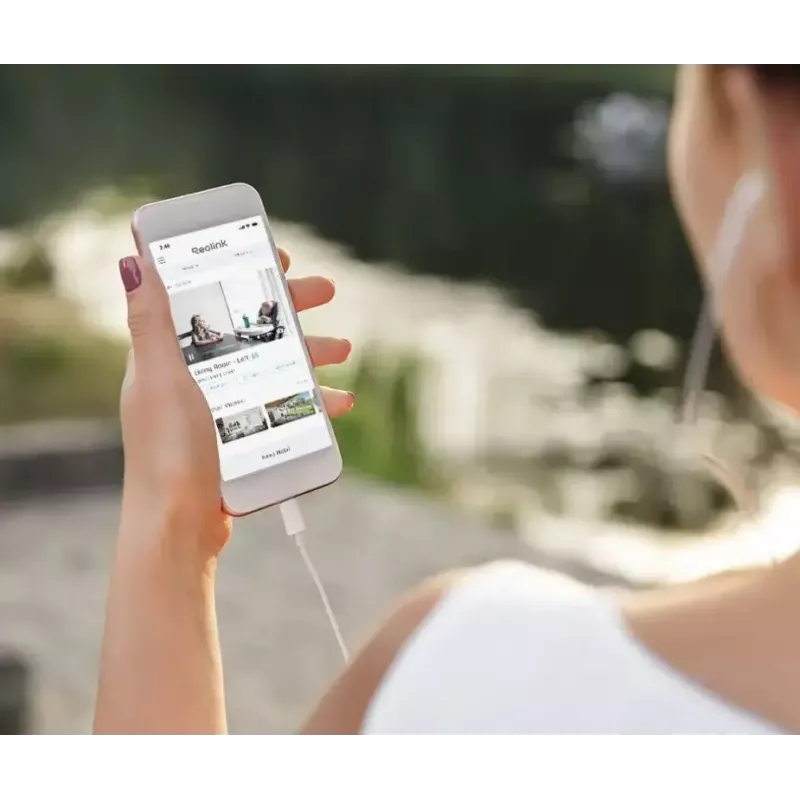 Reolink E340 8MP 4K Câmara de vigilância WLAN panorâmica e inclinável para interior (WCEZ8MP05PTAFW)