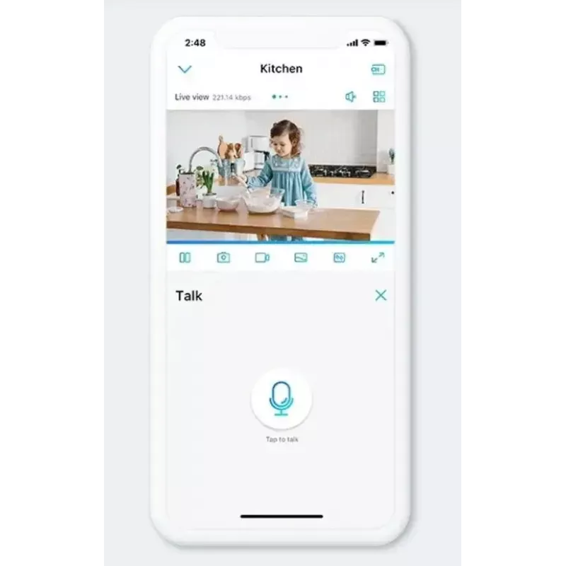 Reolink E340 8MP 4K Câmara de vigilância WLAN panorâmica e inclinável para interior (WCEZ8MP05PTAFW)