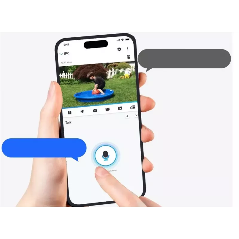 Reolink E340 8MP 4K Câmara de vigilância WLAN panorâmica e inclinável para interior (WCEZ8MP05PTAFW)