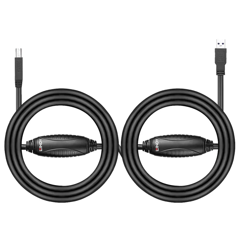 Cabo USB Lindy 10m cabo USB 3.0 ativo