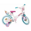 Bicicleta infantil Toimsa 16 polegadas modelo 1681 — quadro de aço, rodas de 16 polegadas com ar, travões de aro dianteiro e traseiro, com rodas de apoio e cesto (PAW Patrol)