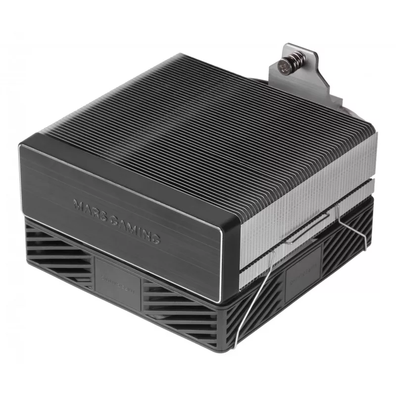 Arrefecedor de ar TACENS Mars Gaming MCPU-X4ARGB — ventoinha ARGB de 120 mm, 4 heatpipes, TDP 220 W, PWM, suporte LGA1200