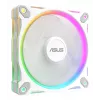 Ventoinha para PC ASUS Prime MR120 ARGB Reverse branca de 120 mm – 1600 rpm, 58 CFM, PWM, rolamento de deslizamento
