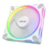 Ventoinha para PC ASUS Prime MR120 ARGB Reverse branca de 120 mm – 1600 rpm, 58 CFM, PWM, rolamento de deslizamento