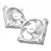 Ventoinha para PC ASUS Prime MR120 ARGB Reverse branca de 120 mm – 1600 rpm, 58 CFM, PWM, rolamento de deslizamento