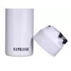 Garrafa térmica Kambukka Elton 600 ml Branco giz – Garrafa a vácuo, aço inoxidável 18/8, à prova de fugas, tampa Snapclean