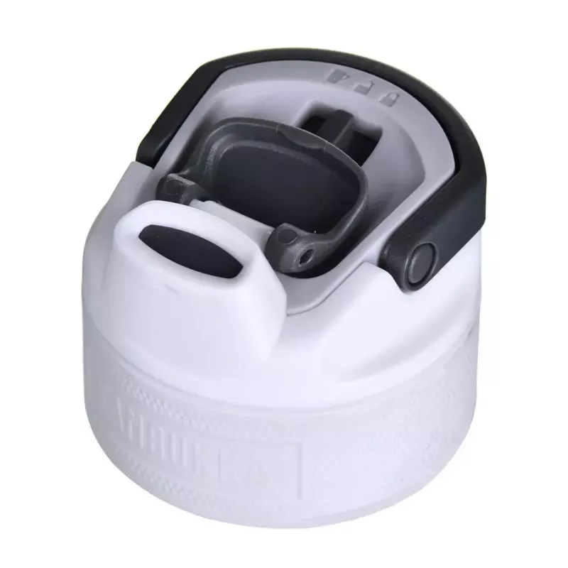 Garrafa térmica Kambukka Elton 600 ml Branco giz – Garrafa a vácuo, aço inoxidável 18/8, à prova de fugas, tampa Snapclean