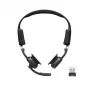 Headset de videoconferência sem fios com condução óssea SHOKZ OpenMeet UC Bluetooth com adaptador USB-A
