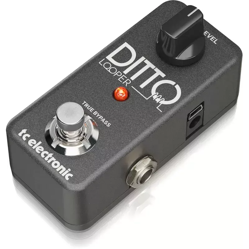 Looper TC Electronic Ditto Looper Preto Guitarra