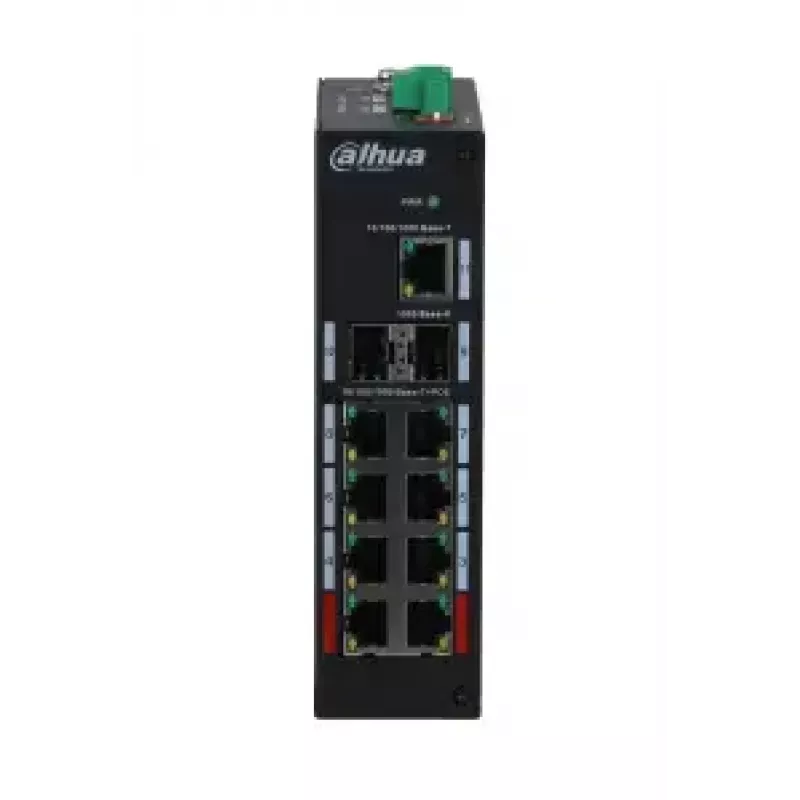 Switch não gerido Dahua PFS3211-8GT-120-V2 Gigabit Ethernet PoE 9 portas