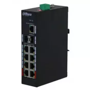 Switch não gerido Dahua PFS3211-8GT-120-V2 Gigabit Ethernet PoE 9 portas