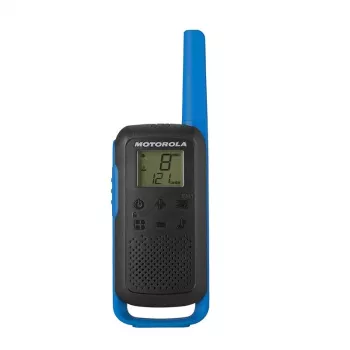 Rádio bidirecional Motorola TALKABOUT T62 16 canais 12500 MHz preto, azul