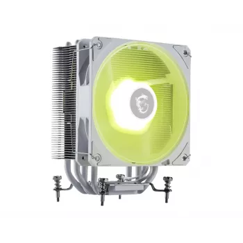 Sistema de arrefecimento para computador MSI MAG COREFROZR AA13 WHITE processador híbrido dissipador 12 cm 1 unid.