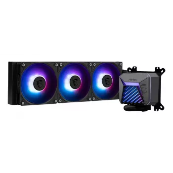 Refrigeração líquida tudo-em-um MSI MAG Coreliquid A15 240 — radiador de 240 mm, 2 ventoinhas de 120 mm, LGA1700/AM4/AM5, preto