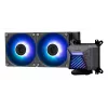 Refrigeração líquida tudo-em-um MSI MAG Coreliquid A15 240 — radiador de 240 mm, 2 ventoinhas de 120 mm, LGA1700/AM4/AM5, preto