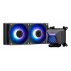 Refrigeração líquida tudo-em-um MSI MAG Coreliquid A15 240 — radiador de 240 mm, 2 ventoinhas de 120 mm, LGA1700/AM4/AM5, preto
