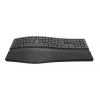 Teclado ergonómico sem fios multidispositivo Trust Keyra