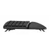 Teclado ergonómico sem fios multidispositivo Trust Keyra