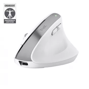 Rato Trust Bayo+ escritório destro RF Wireless + Bluetooth ótico 2400 DPI