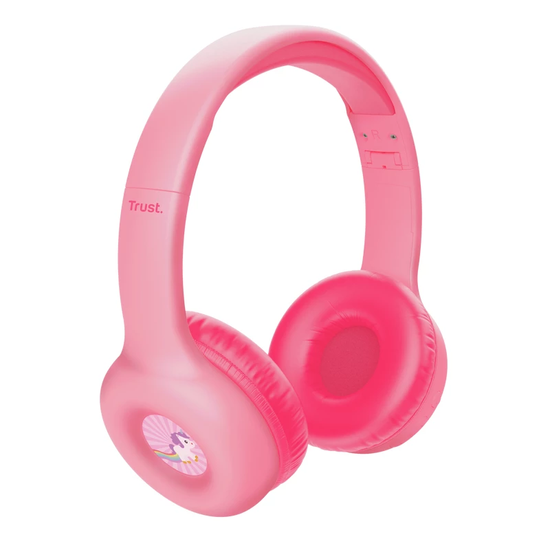 Trust Nouna, com fios e sem fios, chamadas/música, 20 - 20000 Hz, 134 g, headset, rosa