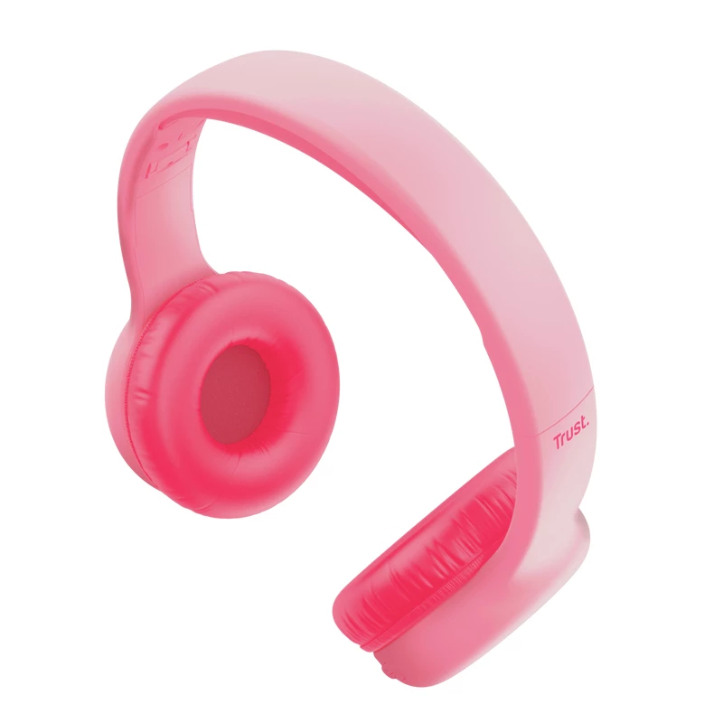 Trust Nouna, com fios e sem fios, chamadas/música, 20 - 20000 Hz, 134 g, headset, rosa