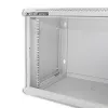 Armário rack 19 polegadas QOLTEC 9U modelo 54484, dimensões 600x500x450 mm
